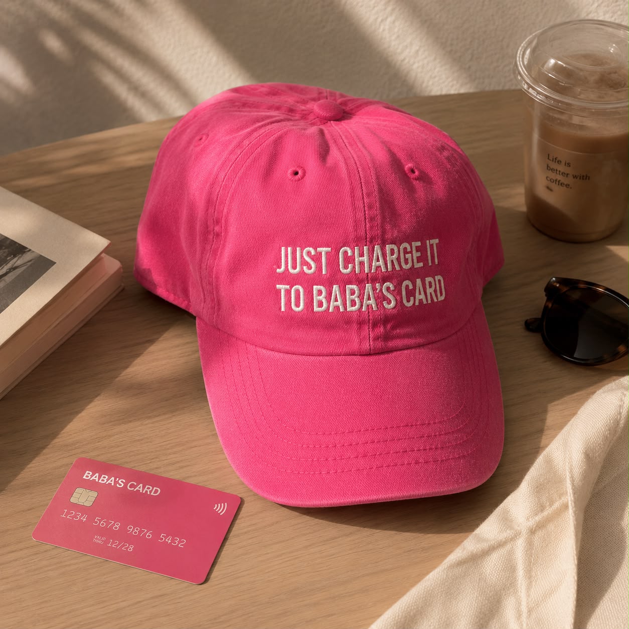 "BABA'S CARD" Cap