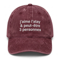 "J'aime I'atay" Cap