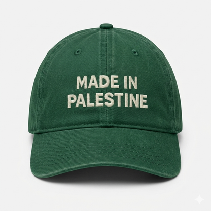 Casquette « Fabriqué en Palestine »