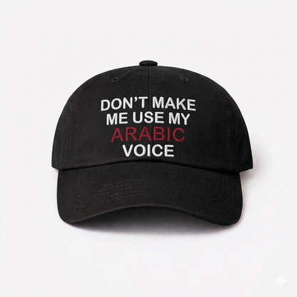 Casquette « Voix arabe »