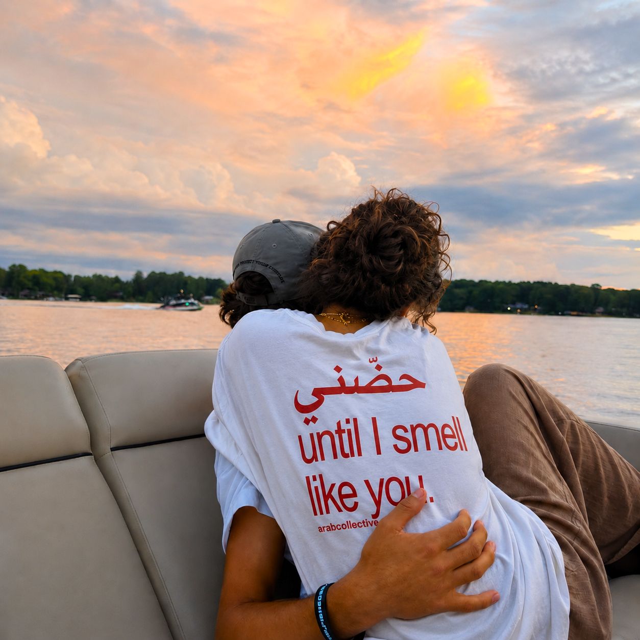 "Hug me until I smell like you" Tee