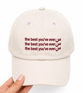 "The best you've ever seen" Cap