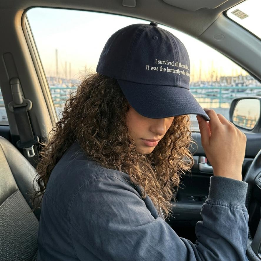 "I survived the snakes" Cap