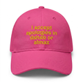 The "Dahab & Almaz Apologies" Cap