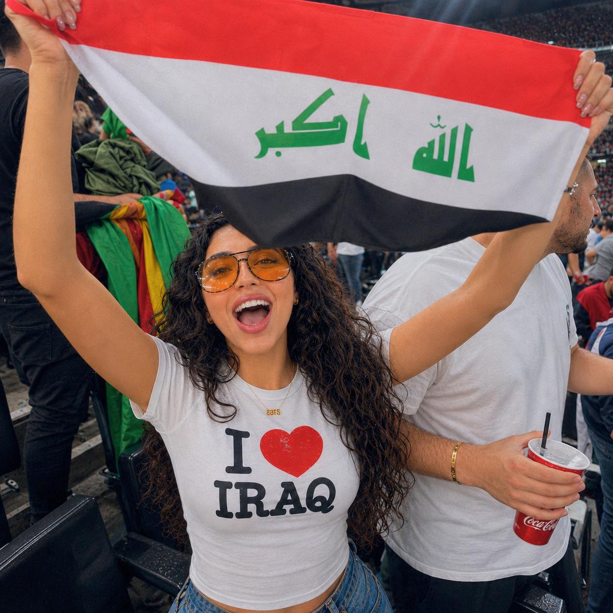 "I ❤️ Iraq" Baby tee