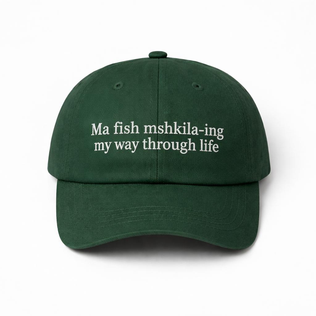 Mshkila-Ing My Way Through Life – Casquette Classique