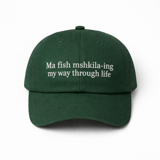 Mshkila-Ing My Way Through Life – Casquette Classique