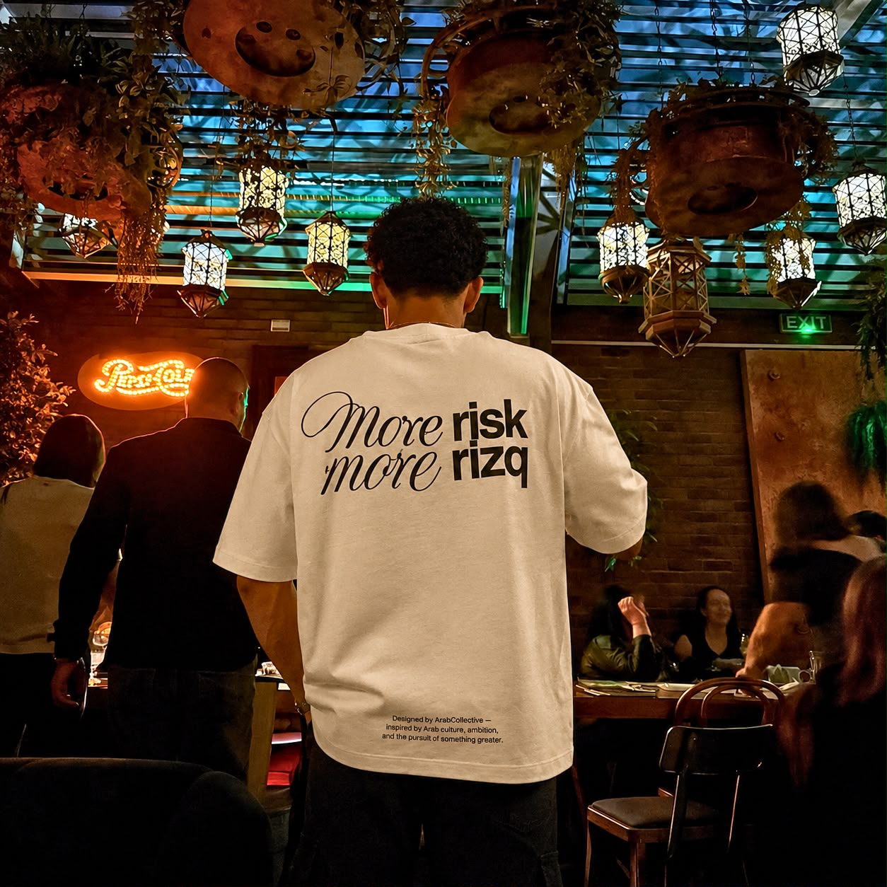 MORE RISK TEE