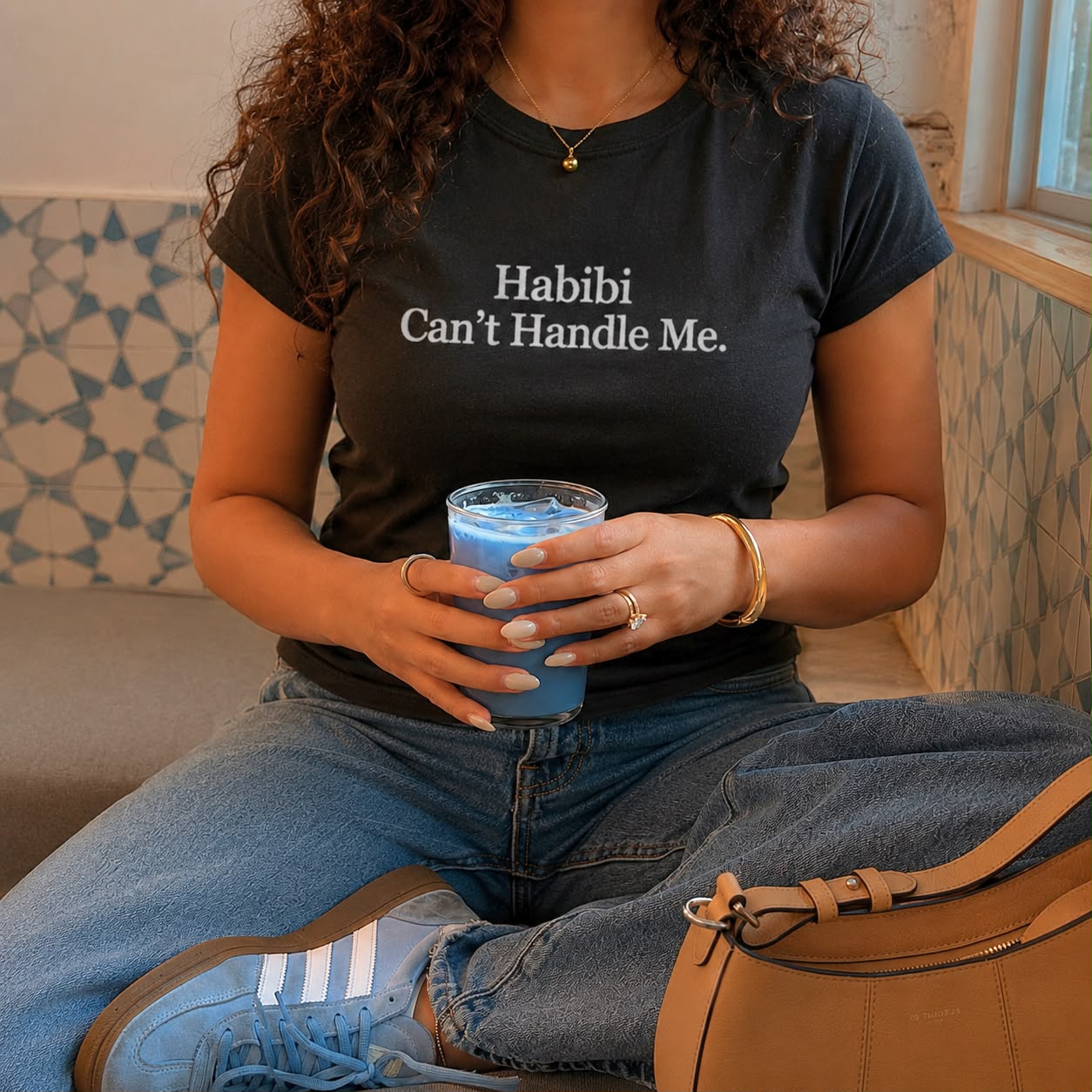 "Habibi Can't Handle Me" Baby tee
