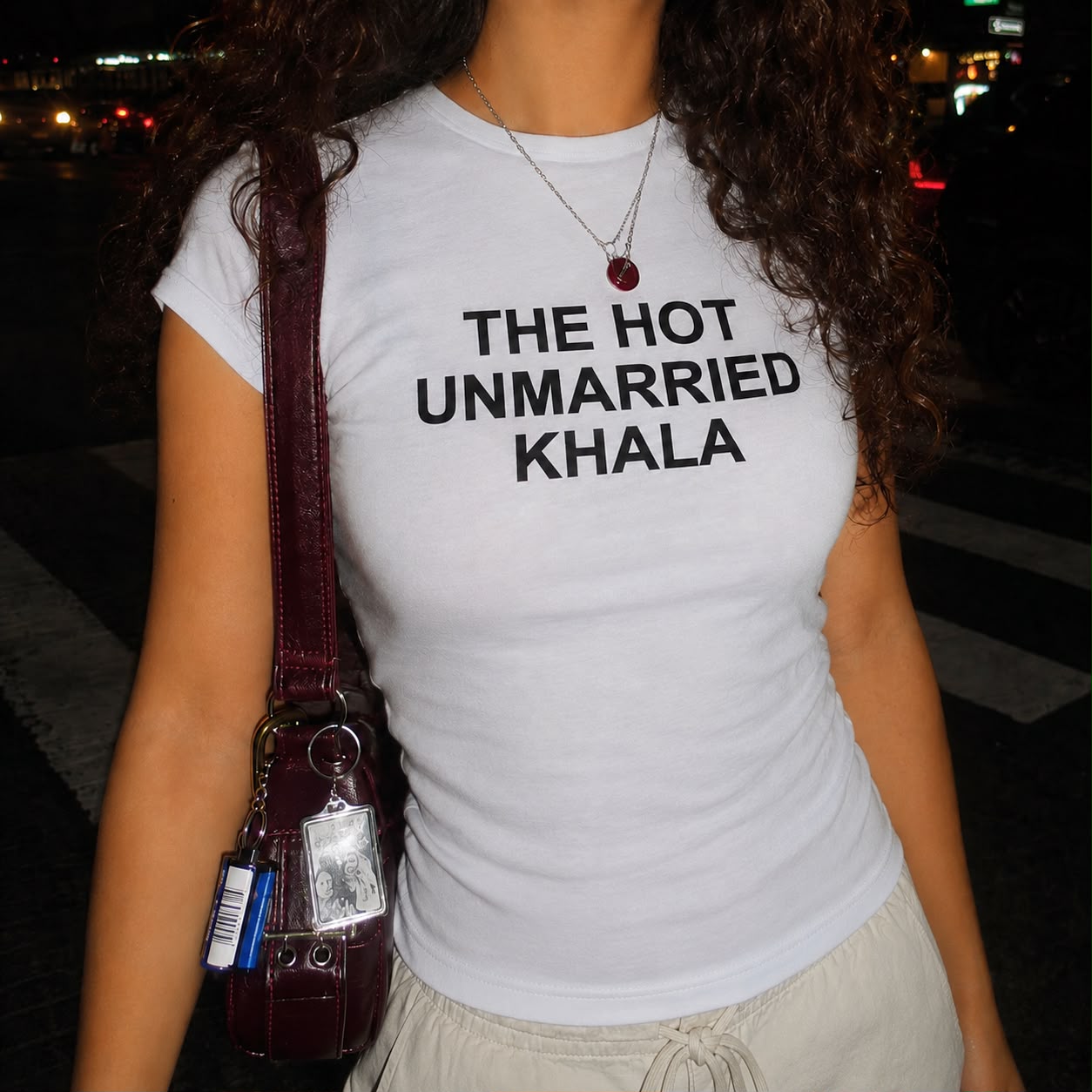 "The Hot Unmarried Khala" Baby tee