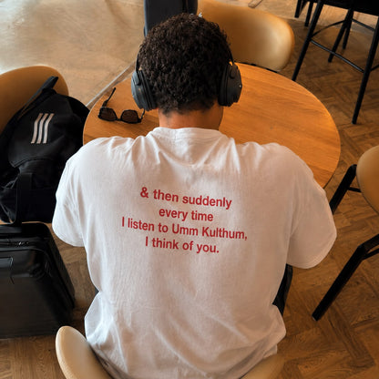 "Umm Kulthum Songs" Tee